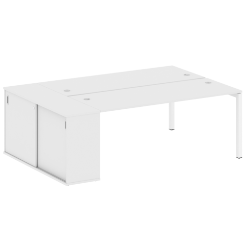 Бенч-система с шкафом-купе на П-обр. м/к Metal System Quattro 50БП.РС-СШК-1.5 фото 13 Бенч-система с шкафом-купе на П-обр. м/к Metal System Quattro 50БП.РС-СШК-1.5 фото 13