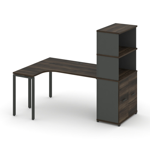 Стол эргономичный с опорным распашным шкафом Concept CN.SA-216(L)
