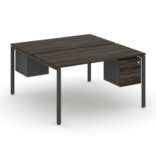 Бенч-система на 2 места с подвесными тумбами Concept CN.DRS-113 фото 3 Бенч-система на 2 места с подвесными тумбами Concept CN.DRS-113 фото 3