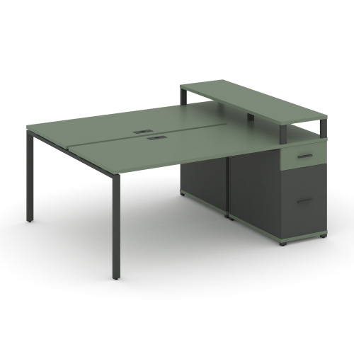 Бенч-система с 1 опорной тумбой Concept CN.DRS-415 фото 2