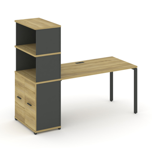 Стол офисный с опорным распашным шкафом Concept CN.SP-231 Стол офисный с опорным распашным шкафом Concept CN.SP-231