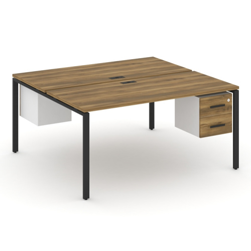 Бенч-система на 2 места с подвесными тумбами Concept CN.DRS-116 фото 7