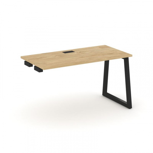 Style Project Стол-приставка к опор. элем. SN-5T1.OPRS-013 Акация Лорка/Металл Антрацит/Заглушка Пла