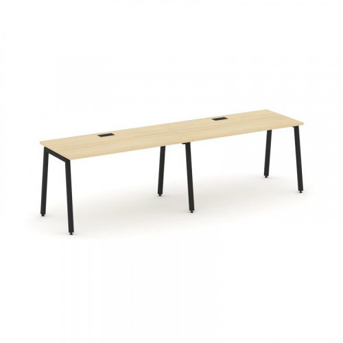 Style Project Рабочая станция 1 сторон. SN-4A.ORS-011 Тиквуд Светлый/Металл Белый 1960*700*750 фото 7