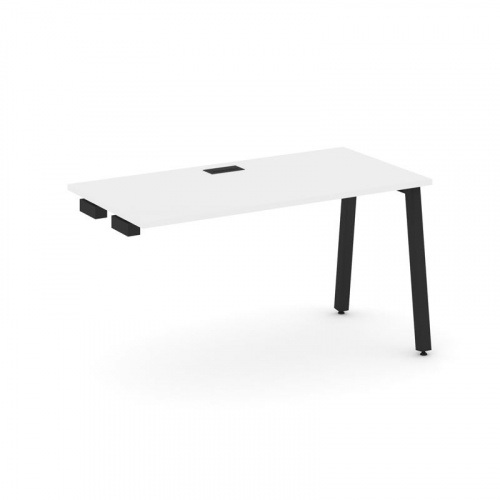 Style Project Стол-приставка к опор. элем. SN-5A.OPRS-022 Белый/Металл Антрацит 1180*800*750 фото 3