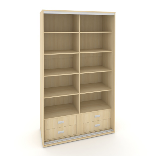 Корпус 2-х секционного шкафа высокого L=1400мм Maris SH.K2-4.1 K4 Корпус 2-х секционного шкафа высокого L=1400мм Maris SH.K2-4.1 K4