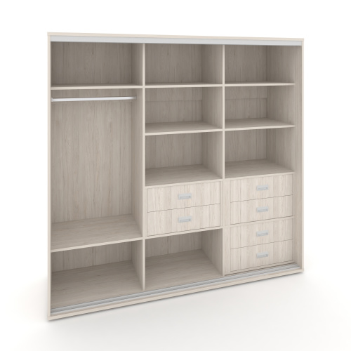 Корпус 3-х секционного шкафа низкого L=1769мм Maris SH.K3-2.2 K3 фото 5