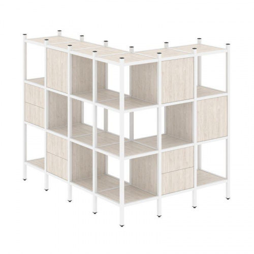 Стеллаж офисный угловой Loft VR.L-52 фото 6 Стеллаж офисный угловой Loft VR.L-52 фото 6