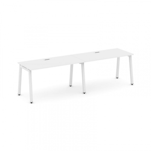 Style Project Рабочая станция 1 сторон. SN-5A.ORS-004 Дуб Наварра/Металл Белый 3160*600*750 фото 26