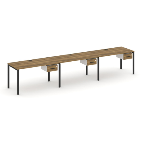 Бенч-система на 3 места с подвесными тумбами Concept CN.ORS-131 фото 7