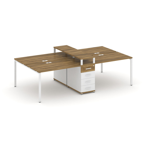 Бенч-система на 4 места с 1 опорной тумбой Concept CN.DRS-434 фото 8 Бенч-система на 4 места с 1 опорной тумбой Concept CN.DRS-434 фото 8