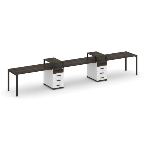 Бенч-система на 3 места с 2 опорными тумбами Concept CN.ORS-451 фото 9 Бенч-система на 3 места с 2 опорными тумбами Concept CN.ORS-451 фото 9