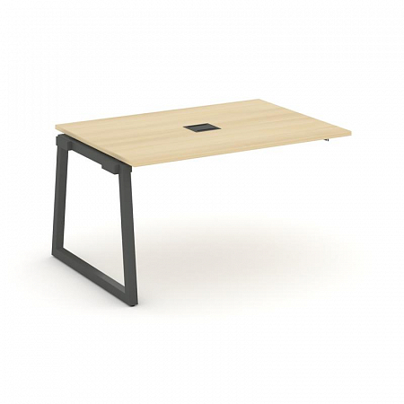 Style Project Проходной наб. элем. перег. стола SN-5T1.NSPRG-001 Акация Лорка/Металл Антрацит/Заглуш