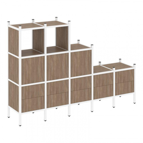 Стеллаж офисный прямой Loft VR.L-19 фото 9 Стеллаж офисный прямой Loft VR.L-19 фото 9