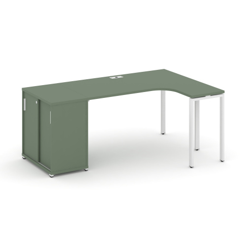 Стол эргономичный с опорным шкафом-купе Concept CN.SA-218(R) Стол эргономичный с опорным шкафом-купе Concept CN.SA-218(R)