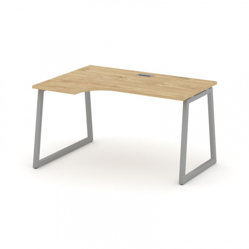 Style Project Стол рабочий эргоном. SN-4T1.SPA-021(L) Акация Лорка/Металл Антрацит/Заглушка Пластик фото 2 Style Project Стол рабочий эргоном. SN-4T1.SPA-021(L) Акация Лорка/Металл Антрацит/Заглушка Пластик фото 2