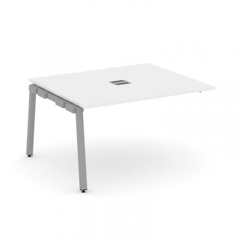 Style Project Проходной наб. элем. перег. стола SN-5A.NSPRG-033 Дуб Табак/Металл Белый 1380*1180*750 фото 10