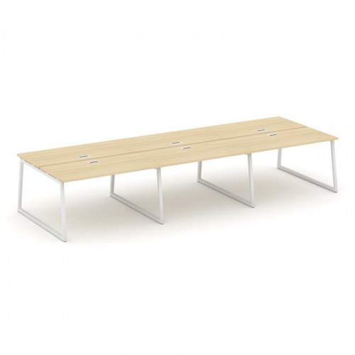 Style Project Рабочая станция 2-х сторон. SN-4T1.DRS-064 Акация Лорка/Металл Антрацит/Заглушка Пласт фото 27