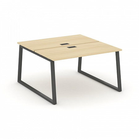 Style Project Рабочая станция 2-х сторон. SN-6T1.DRS-024 Акация Лорка/Металл Антрацит/Заглушка Пласт