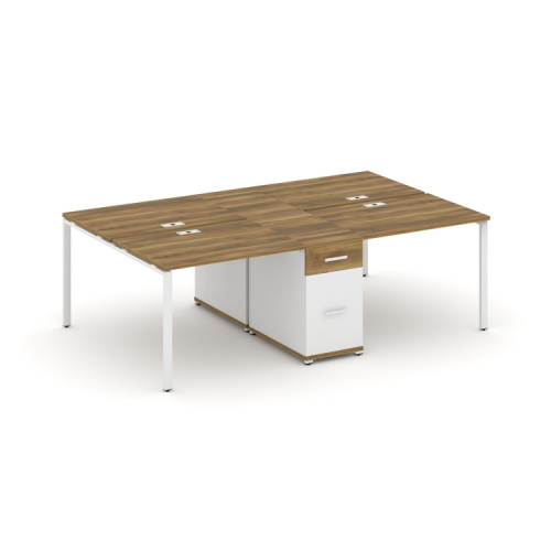 Бенч-система на 4 места с 1 опорной тумбой Concept CN.DRS-421 фото 8 Бенч-система на 4 места с 1 опорной тумбой Concept CN.DRS-421 фото 8