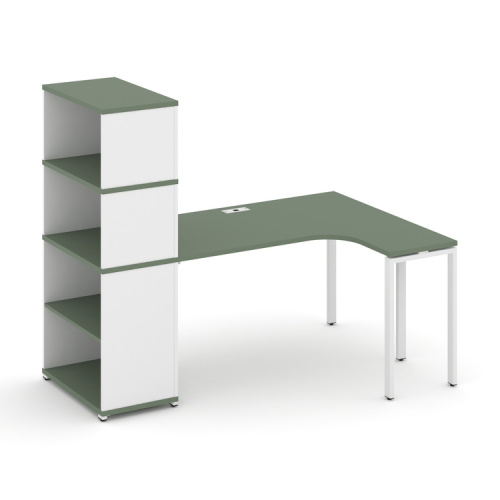 Стол эргономичный с опорным стеллажом Concept CN.SA-208(R)