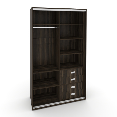 Корпус 2-х секционного шкафа высокого L=1500мм Maris SH.K2-5.1 K7 фото 2