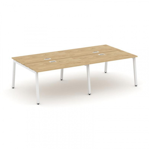 Style Project Рабочая станция 2-х сторон. SN-5A.DRS-032 Белый/Металл Антрацит 2360*1232*750 фото 20