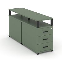 Тумба двухсторонняя приставная Concept CN.DTGP-001