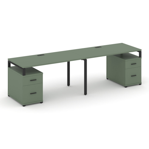 Бенч-система на 2 места с 2 опорными тумбами Concept CN.ORS-321 Бенч-система на 2 места с 2 опорными тумбами Concept CN.ORS-321