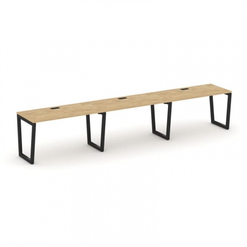 Style Project Рабочая станция 1 сторон. SN-5T2.ORS-053 Акация Лорка/Металл Антрацит/Заглушка Пластик Style Project Рабочая станция 1 сторон. SN-5T2.ORS-053 Акация Лорка/Металл Антрацит/Заглушка Пластик