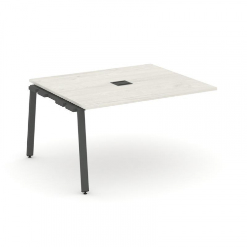 Style Project Проходной наб. элем. перег. стола SN-6A.NSPRG-032 Акация Лорка/Металл Белый 1180*1180* фото 24