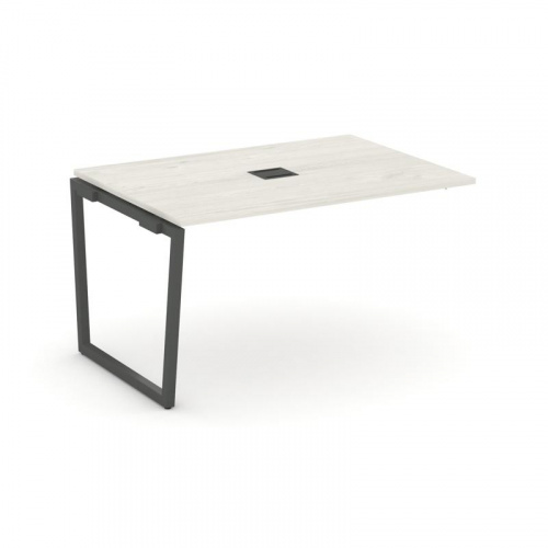 Style Project Проходной наб. элем. перег. стола SN-4T2.NSPRG-003 Акация Лорка/Металл Антрацит/Заглуш фото 24