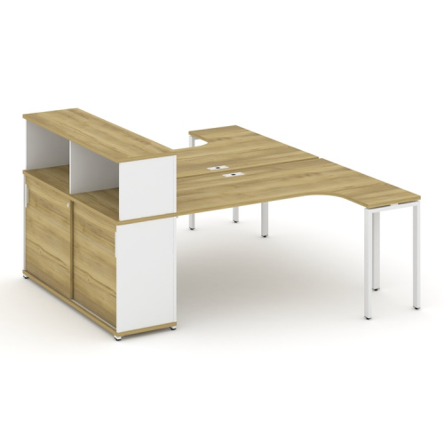 Бенч-система с опорным шкафом-купе с надставкой Concept CN.DSA-220 фото 11 Бенч-система с опорным шкафом-купе с надставкой Concept CN.DSA-220 фото 11