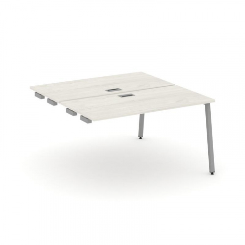 Style Project Стол-приставка к опор. элем. SN-4A.DPRS-004 Дуб Табак/Металл Белый 1580*1232*750 Style Project Стол-приставка к опор. элем. SN-4A.DPRS-004 Дуб Табак/Металл Белый 1580*1232*750