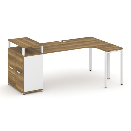 Стол эргономичный с опорным распашным шкафом Concept CN.SA-212(R) Стол эргономичный с опорным распашным шкафом Concept CN.SA-212(R)
