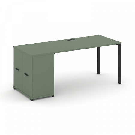 Стол офисный с опорным распашным шкафом Concept CN.SP-219