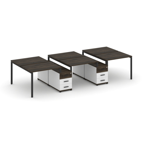 Бенч-система на 6 мест с 2 опорными тумбами Concept CN.DRS-333 фото 9 Бенч-система на 6 мест с 2 опорными тумбами Concept CN.DRS-333 фото 9