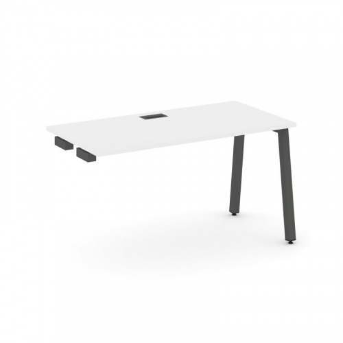 Style Project Стол-приставка к опор. элем. SN-5A.OPRS-022 Белый/Металл Антрацит 1180*800*750 фото 28