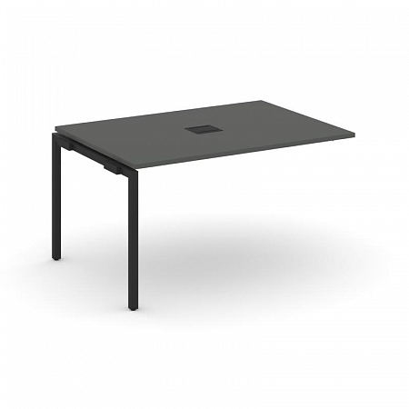 Style Project Проходной наб. элем. перег. стола SN-4P.NSPRG-003 Антрацит/Металл Черный 1380*980*750