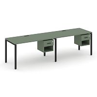 Бенч-система на 2 места с подвесными тумбами Concept CN.ORS-120