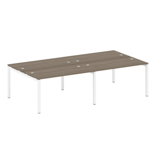 Бенч-система на 4 места на П-обр. м/к Metal System Quattro 50БП.СМ-4.3  фото 3