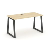 Style Project Стол письменный SN-6T1.SP-023 Акация Лорка/Металл Антрацит/Заглушка Пластик Черный 138