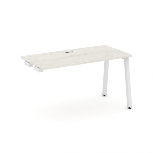 Style Project Стол-приставка к опор. элем. SN-5A.OPRS-022 Белый/Металл Антрацит 1180*800*750 фото 24