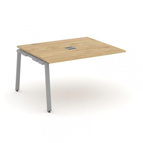 Style Project Проходной наб. элем. перег. стола SN-6A.NSPRG-032 Акация Лорка/Металл Белый 1180*1180* фото 10