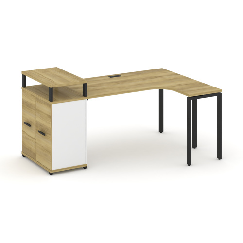 Стол эргономичный с опорным распашным шкафом Concept CN.SA-211(R) Стол эргономичный с опорным распашным шкафом Concept CN.SA-211(R)