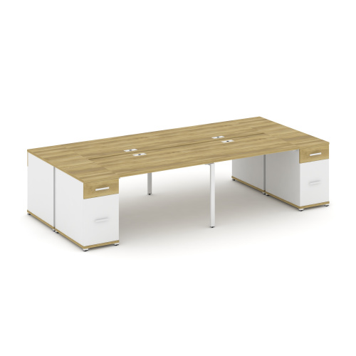 Бенч-система на 4 места с 2 опорными тумбами Concept CN.DRS-430 фото 11 Бенч-система на 4 места с 2 опорными тумбами Concept CN.DRS-430 фото 11