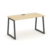 Style Project Стол письменный SN-4T1.SP-024 Акация Лорка/Металл Антрацит/Заглушка Пластик Черный 158