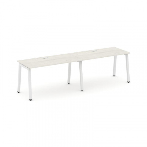 Style Project Рабочая станция 1 сторон. SN-5A.ORS-004 Дуб Наварра/Металл Белый 3160*600*750 фото 28