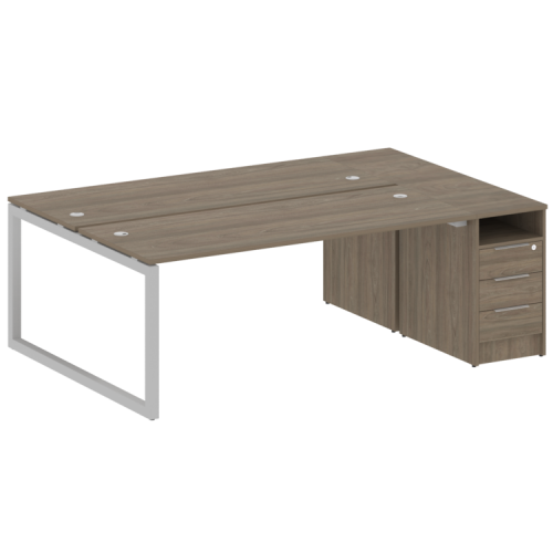 Бенч-система с тумбой на О-обр. м/к Metal System Quattro 50БО.РС-СТП-2.5 фото 2 Бенч-система с тумбой на О-обр. м/к Metal System Quattro 50БО.РС-СТП-2.5 фото 2