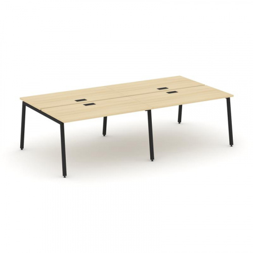 Style Project Рабочая станция 2-х сторон. SN-4A.DRS-034 Акация Лорка/Металл Белый 3160*1232*750 фото 7